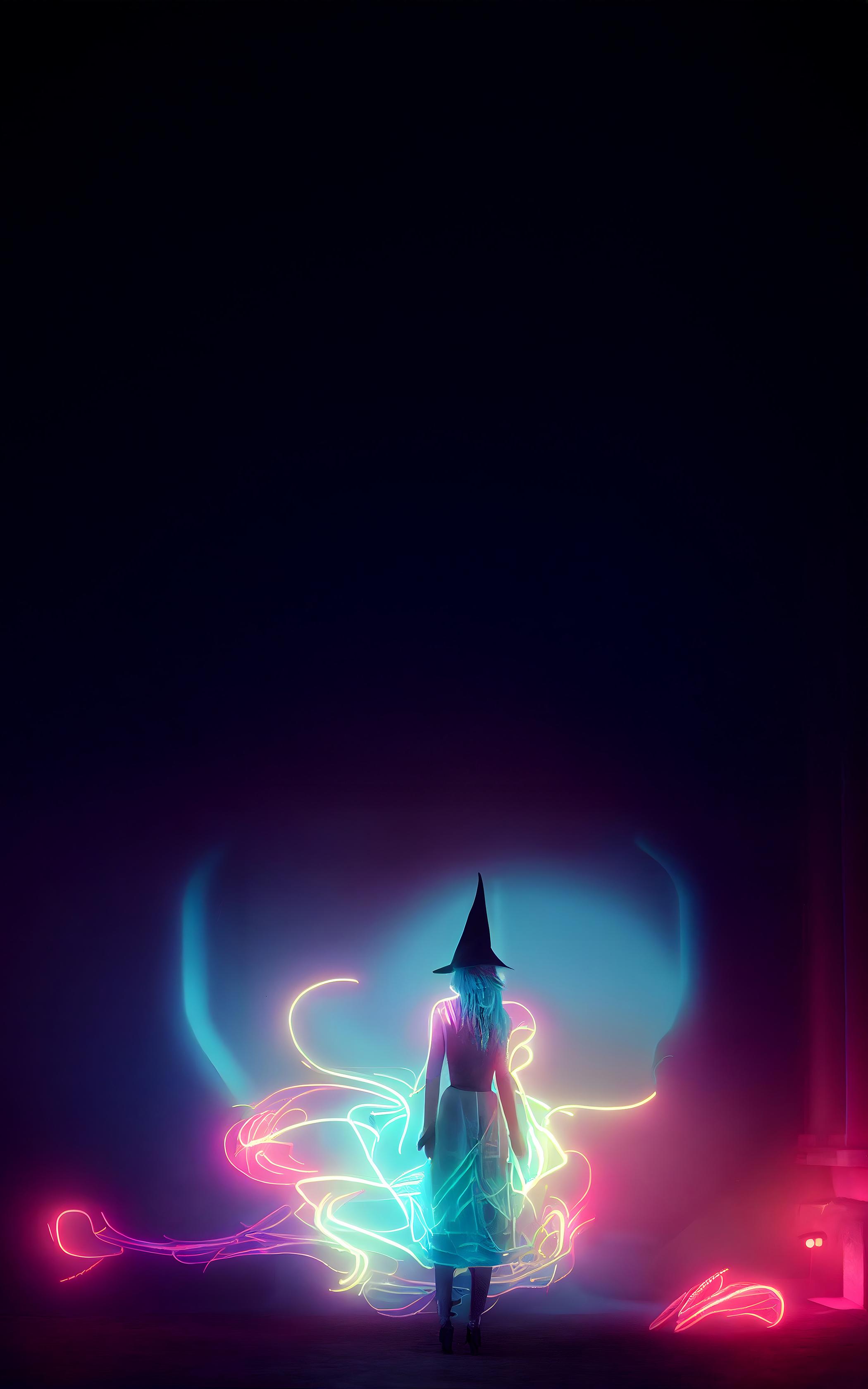 Neon Cadı Parıltısı