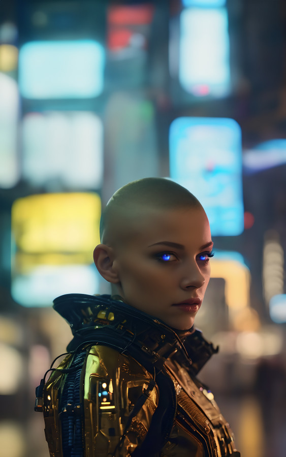 Neon Siber Göz
