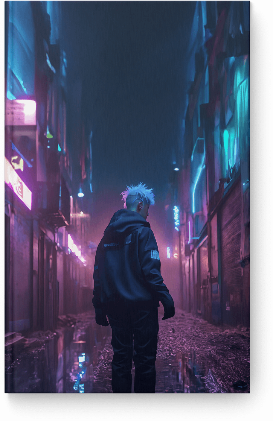 Neon Siber Sokağı