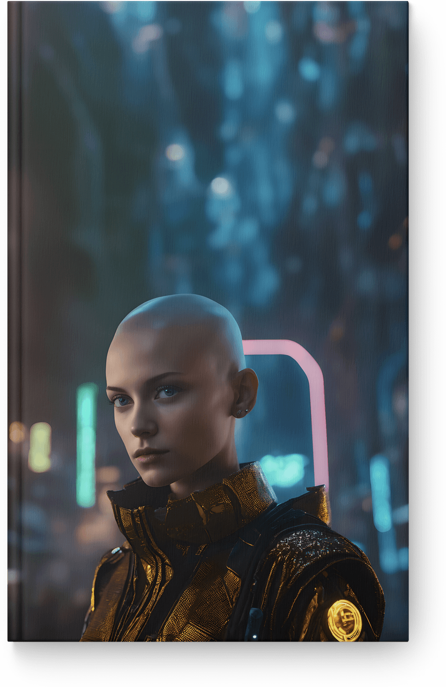 Neon Siberpunk Gözcüsü