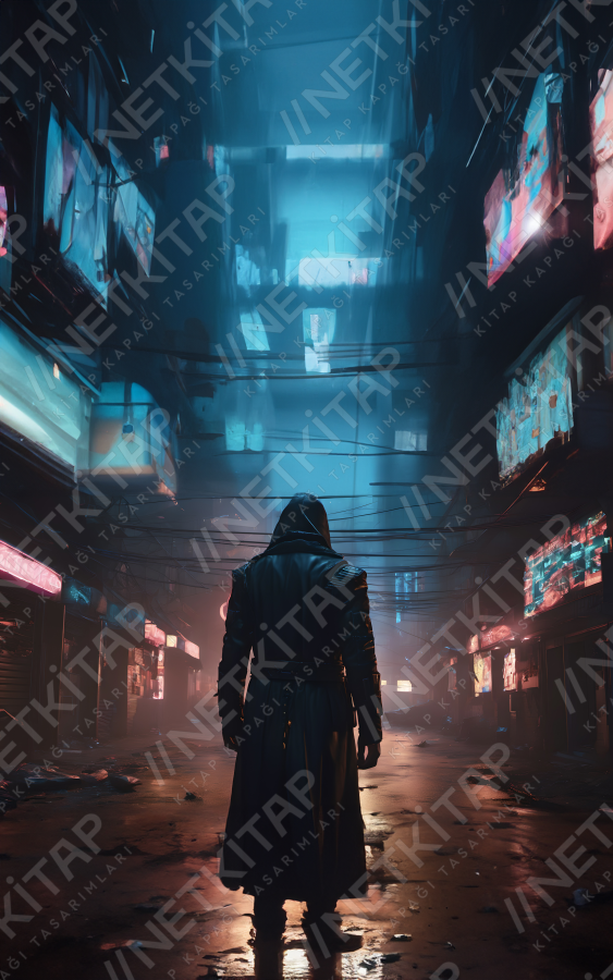 Neon Gölge Yürüyüşçüsü